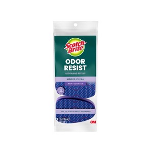 Scotch-Brite Scrub Dots Non-Scratch Dishwand Refill - Unscented - 3ct - 1 of 4