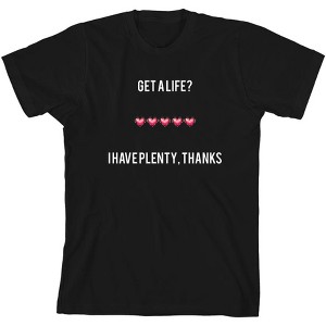 Gamer Get a Life  Youth Crew Neck Short Sleeve Tee - 1 of 2