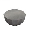NicBex 38.18 Inch Coffee Table Retro Wooden End Table with Three-dimensional Embossed Design for Living Room, Bedroom - 3 of 4