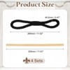 Unique Bargains Cotton Hand-Woven Decorative Drape Curtain Tiebacks with Wood Club - 2 of 4