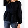 ABLE Women's Lauren Babydoll Top - 2 of 4