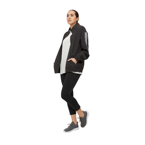 TomboyX Summit Windbreaker, Athletic jacket For Women, Lightweight, Full  Zip-Up, Womens Plus-Size Inclusive (XS-6X) Limelight Medium