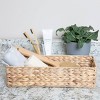 Household Essentials Recto Storage Basket Water Hyacinth - 2 of 4