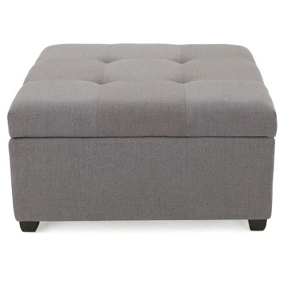 target storage ottoman grey