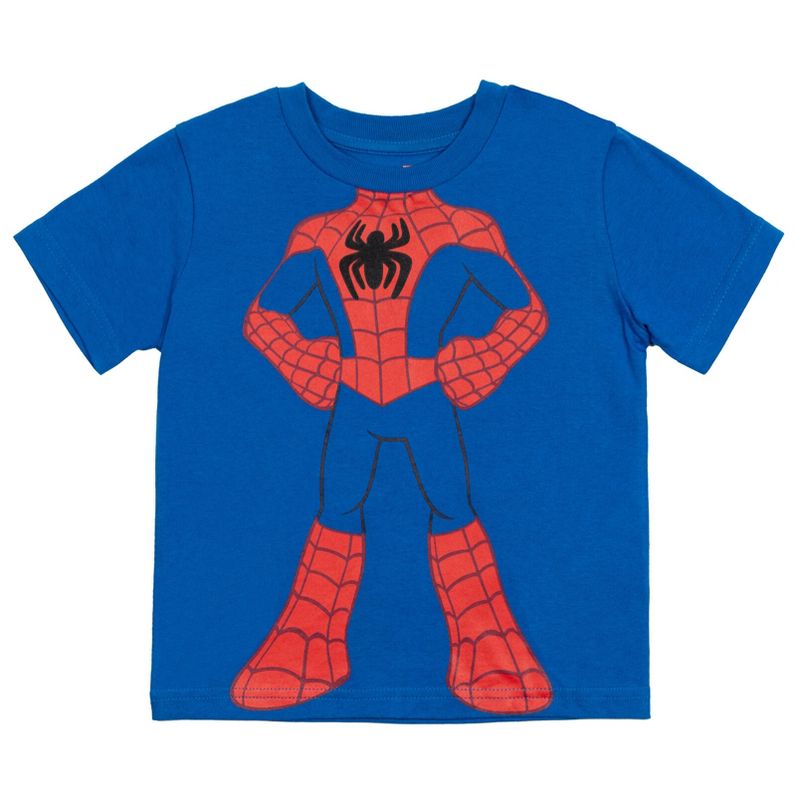 Marvel Spidey and His Amazing Friends 3 Pack Graphic T-Shirts Toddler, 4 of 9