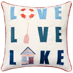The Lakeside Collection Lake House Accent Pillows - 1 of 3