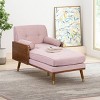 Fortas Mid-Century Modern Chaise Lounge - Christopher Knight Home - 2 of 4