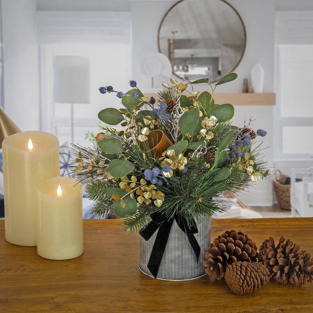 HGTV 5' Swiss Chic Decorated Christmas Artificial Swag