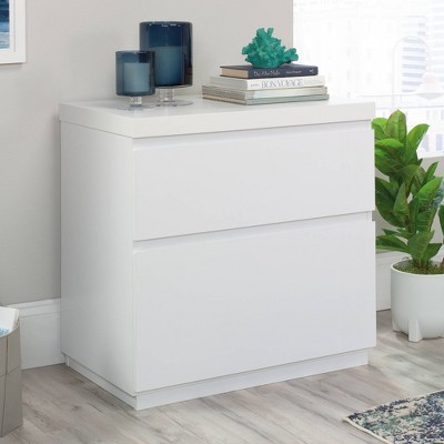 White 2-Drawer Legal Size Lateral File Cabinet