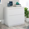 Sauder Northcott 2 Drawer File Cabinet White - 3 of 4
