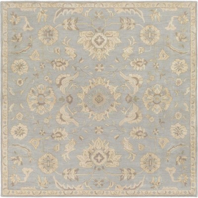 Hauteloom Copen Beige Floral Wool Rug