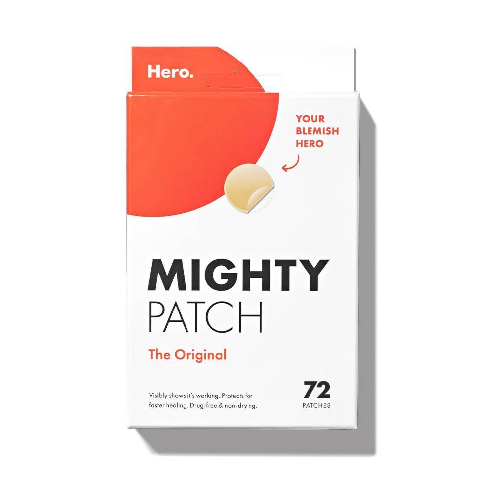 Photos - Cream / Lotion Hero Cosmetics Mighty Patch Original Acne Pimple Patches - 72ct