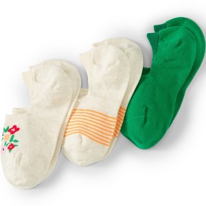 Lands' End Women's 3-Pack No Show Socks - 1 of 2