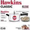 Hawkins Classic 4L Aluminum Pressure Cooker: 1-Year Warranty, Locking Lid, Cool Touch Handle, Hand Wash, Silver - 2 of 4