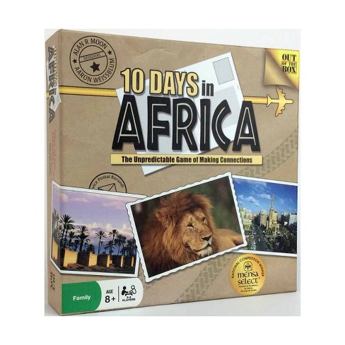 10 Days in Africa (3rd Edition) Board Game