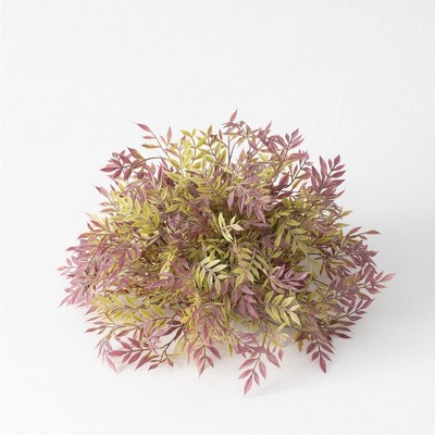 Sullivans Mini Wisteria 1/2 Orb Decorative Filler 5.5"H Purple