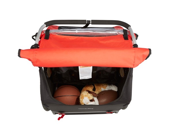 Burley&#174; Honey Bee Kids' Bike Trailer - Red