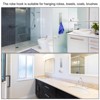 Unique Bargains Stainless Steel Waterproof Rust-Proof Extended Design Shower Door Hooks - 4 of 4