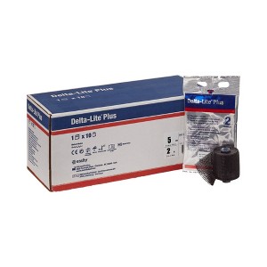 Delta-Lite Plus Cast Tape 4 Inch X 12 Foot Black 7345847, 10 Ct - 1 of 4