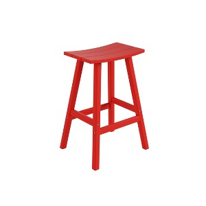 WestinTrends Outdoor Patio Adirondack Counter Height Stool Chair - 1 of 4