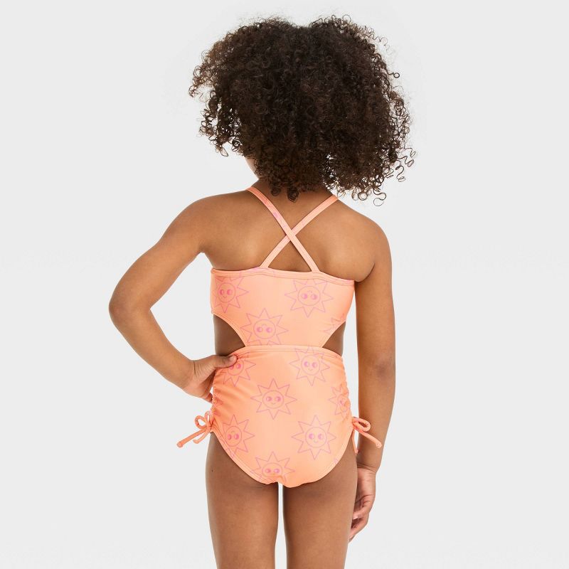 Toddler Girls' Cut Out One Piece Swimsuit - Cat & Jack™, 3 of 5