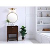 Elegant Lighting Gene 2 light Brass and Frosted white glass Wall sconce - 2 of 4