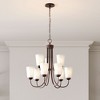 Millennium Lighting Ivey Lake 9 - Light Chandelier in  Rubbed Bronze - 4 of 4