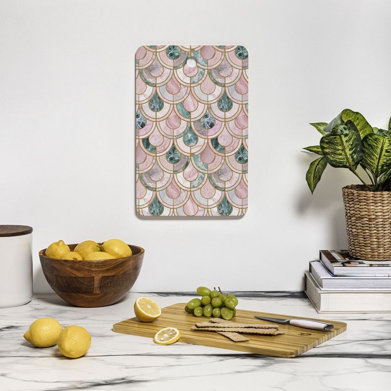 Emanuela Carratoni Rose Gold Marble Inlays Cutting Board - Deny Designs, 3 of 4