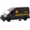 2019 Ford Transit High Roof Van Brown "United Parcel Service" (UPS) "Worldwide Services" "Route Runners" Series 1 1/64 Diecast Model by Greenlight - 2 of 3