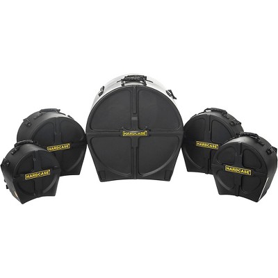  HARDCASE RockFusion 5-Piece Drum Case Set 