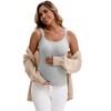 INSPIRE CHIC Women's Maternity Thermal Tank Tops with Built-In Bra Pregnancy Nursing Camisole with Adjustable Straps - 4 of 4
