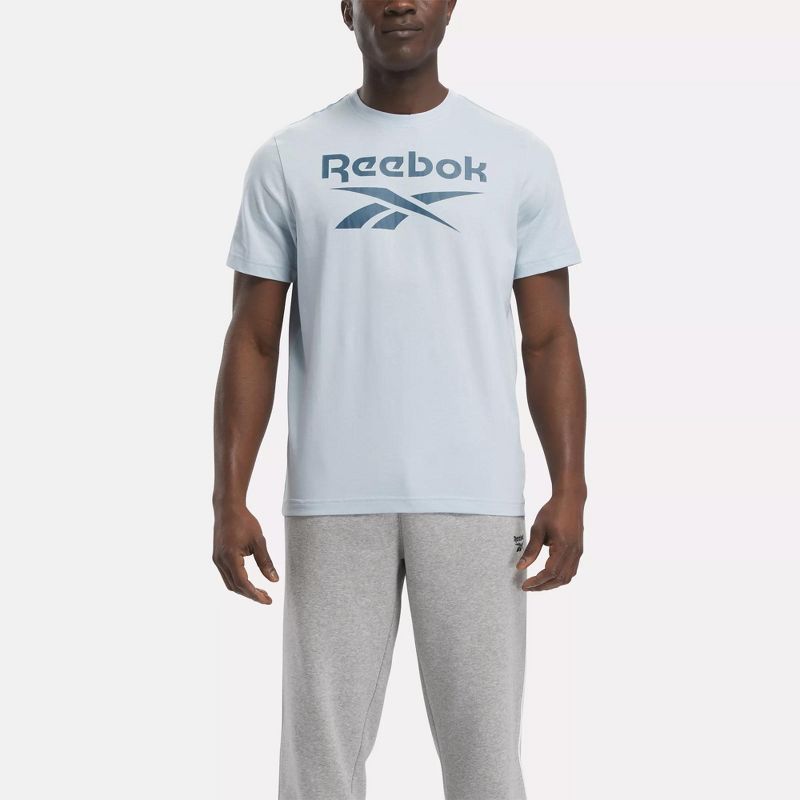 Reebok Identity Big Stacked Logo T-Shirt, 1 of 6