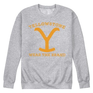 Men's - Yellowstone - Wear The Brand Y Graphic Fleece Sweatshirt - 1 of 4