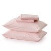 Ultra-Soft Cotton Heathered Melange Jersey Knit Sheet Set - Great Bay Home - 4 of 4