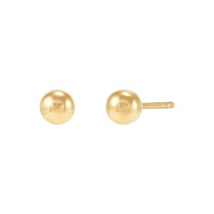 Silpada 'Having a Ball 5 mm Stud Earrings' in Gold-Plated Sterling Silver - 1 of 4