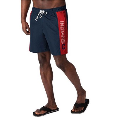 G-III Sports Mens Cleveland Indians Swim Bottom Trunks