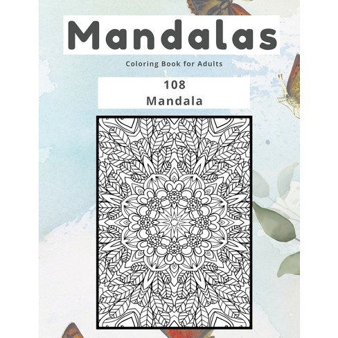 Adult Coloring Book: Mandalas: Mandala coloring book for adults (Paperback)