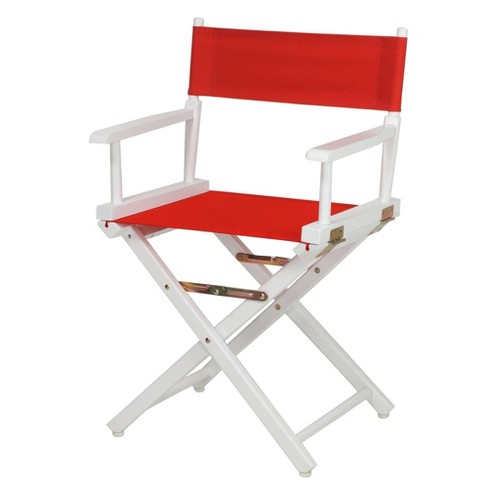 Red White Frame Director s Chair