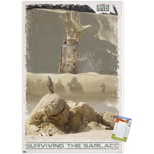 Trends International Star Wars: Book of Boba Fett - Surviving the Sarlacc Unframed Wall Poster Prints - 1 of 4