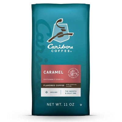 Caribou Caramel Hideaway Medium Roast Ground Coffee - 11oz : Target