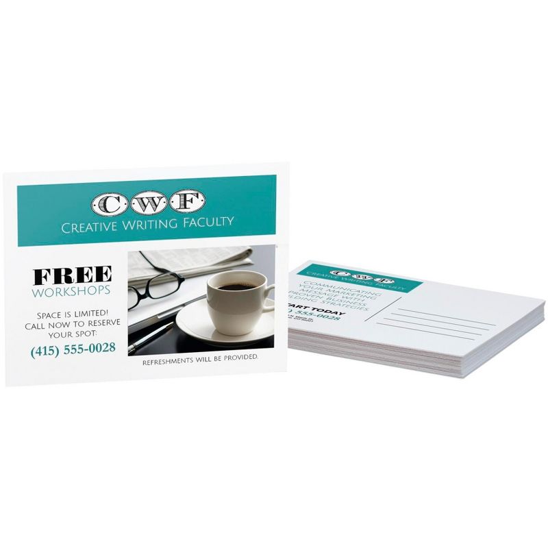 Avery Postcards For Laser Printers, 4-1/4 x 5-1/2 Inches, White, Pack of 200, 2 of 5