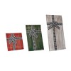 Transpac Wood 29.9 in. Multicolor Christmas Present Porch Decor Set of 3 - 3 of 4