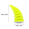 Unique Bargains Car Motorcycle Threaded Bull Horn Helmet Decoration Sticker Suction Cup 2 Pcs - 4 of 4