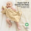 6pk Shea Baby Burp Cloths for Baby Boys and Girls, Organic Burping Cloths for Babies, Newborn - 4 of 4