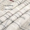 Modern Machine Washable Large Area Rug for Bedroom Minimalist Geometric Carpet Stain Resistant Non Slip Carpet - 4 of 4