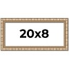 PosterPalooza | 20x8 Modern Bamboo Picture Frame, UV Acrylic, 5 Finishes - 2 of 4