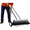 Garvee 24-Inch Rolling Magnetic Pick-Up Sweeper, 100LBS Capacity Quick Release Sweeper, Heavy Duty Magnetic Pickup Tool for Nails Screws Collection - 2 of 4