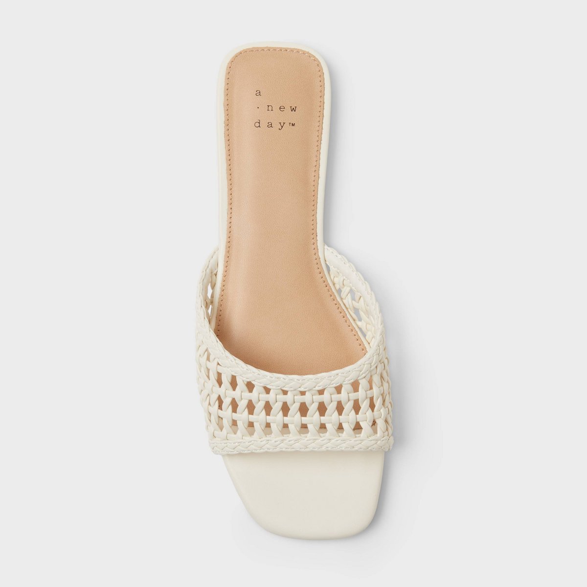 Женские сандалии A New Day Women's Belle Woven Slip-On Sandals - A New Day™ Cream 8 — фото 3