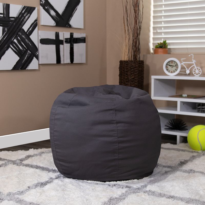 Emma and Oliver Small Bean Bag Chair for Kids and Teens, 3 of 10