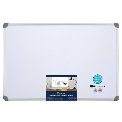 Quartet 24" x 36" Magnetic Dry Erase Board - Aluminum Frame